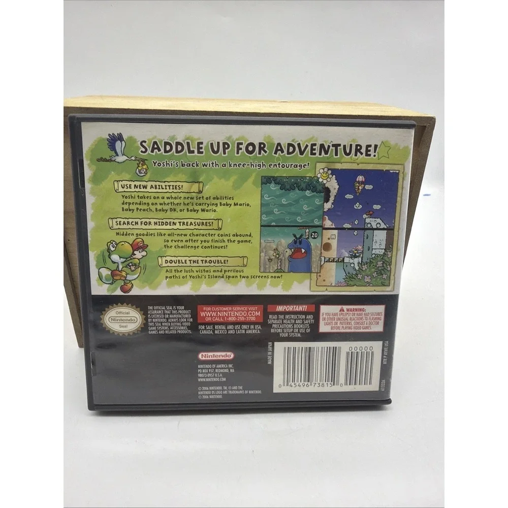 Yoshi's Island DS - Nintendo DS Complete in Box CIB Authentic Tested